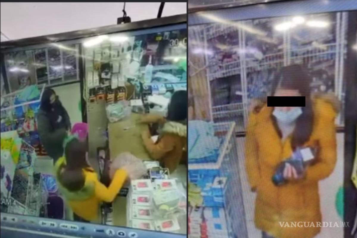 Saltillo: exhiben a mujer por presunto robo de celulares, la amenazan con difundir su imagen y recuperan los equipos