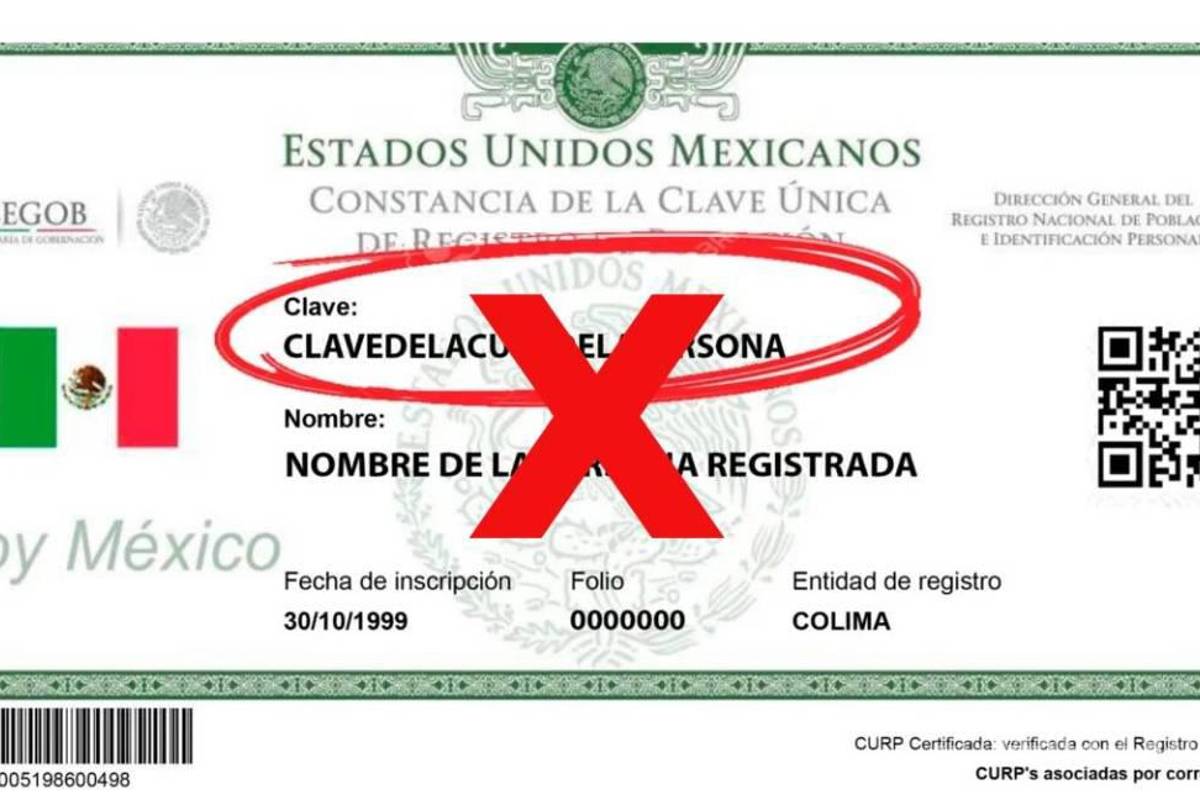 ¿Tu CURP tiene una X en lugar de letra?... no es un error y estas son las razones