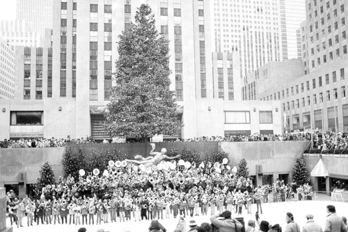 $!¡Ya huele a Navidad! Una mirada al tradicional árbol del Rockefeller Center en Nueva York