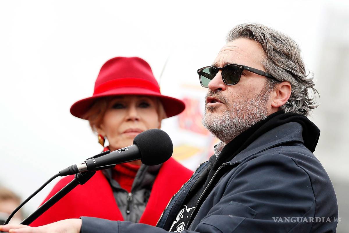 Arrestan a Joaquin Phoenix por manifestarse en Washington