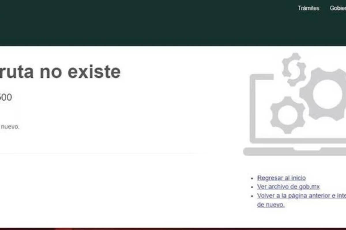 Reportan caída de páginas del Gobierno Federal, pero descartan hackeo