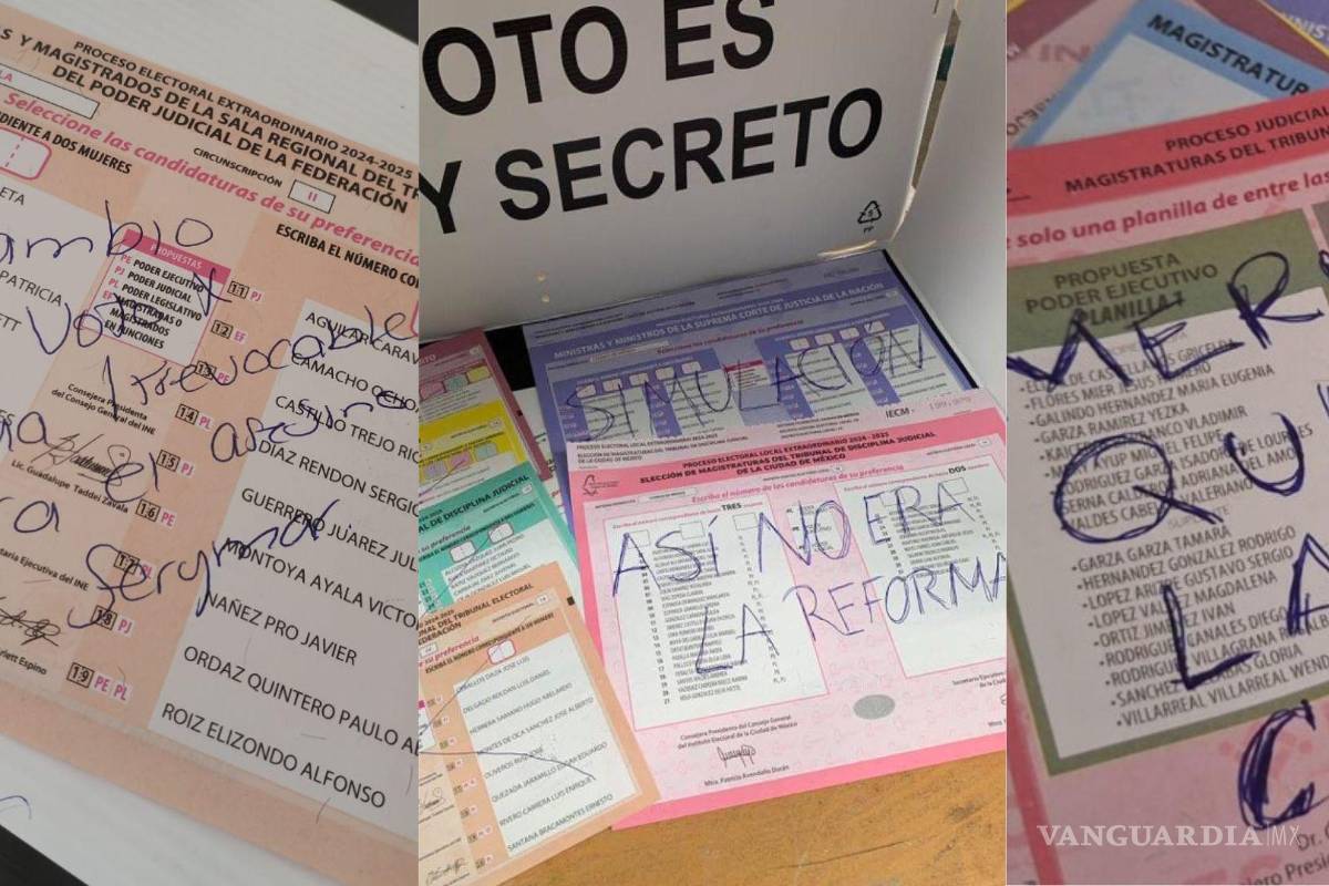 En Coahuila, ciudadanos convierten votos en denuncias: ‘Fuera cártel de la toga’