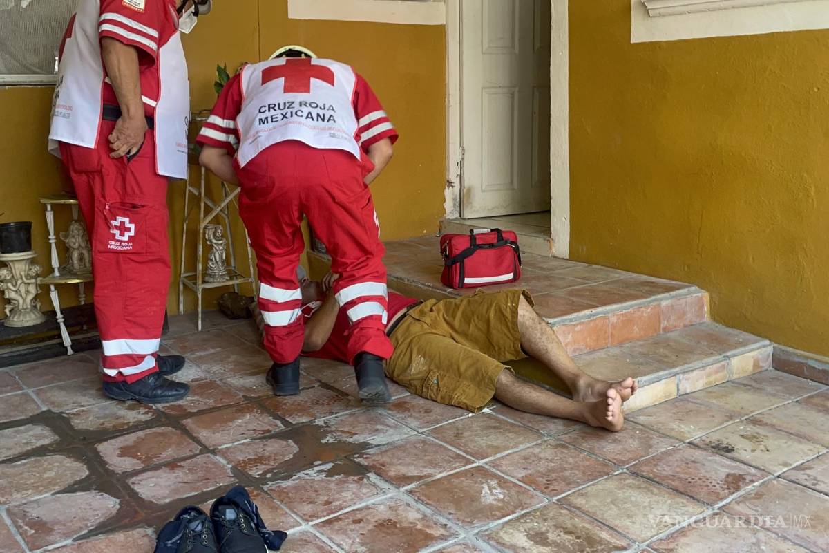 Saltillo: recibe hombre fuerte descarga eléctrica mientras realizaba reparaciones; logra ponerse a salvo