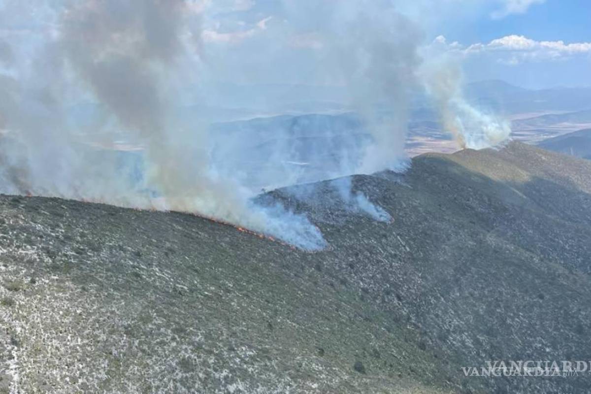‘Ojalá que llueva’; lamentan y preocupa a coahuilenses dos incendios en la Sierra de Arteaga
