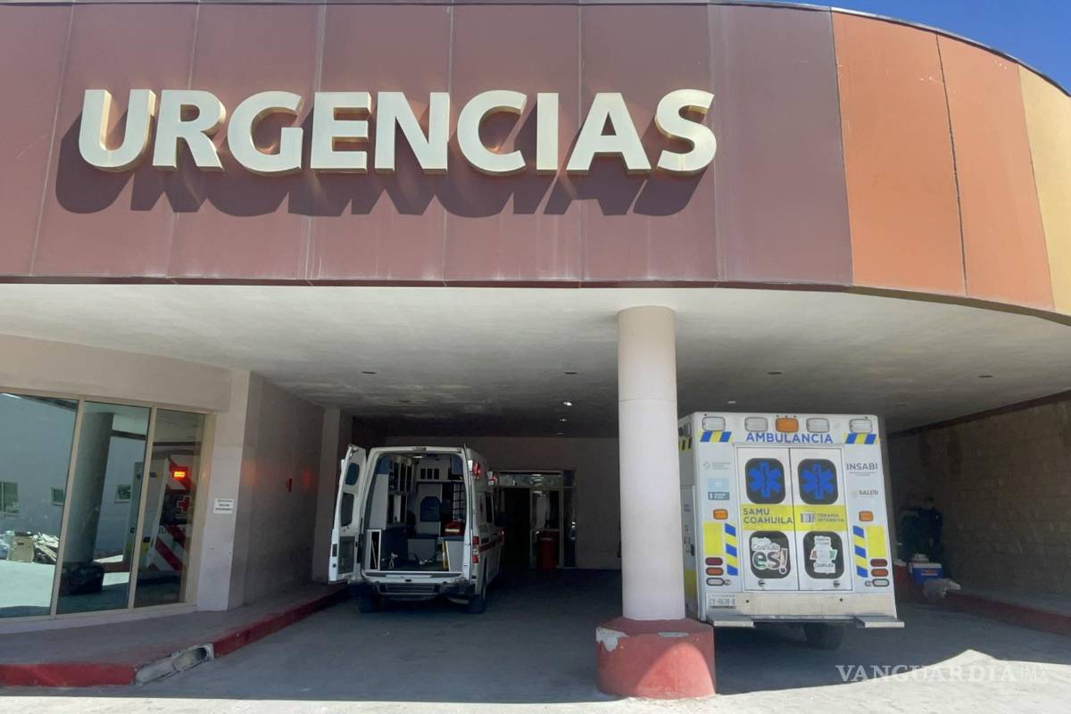 Hombre con esquizofrenia se autolesiona y es ingresado al Hospital General de Saltillo