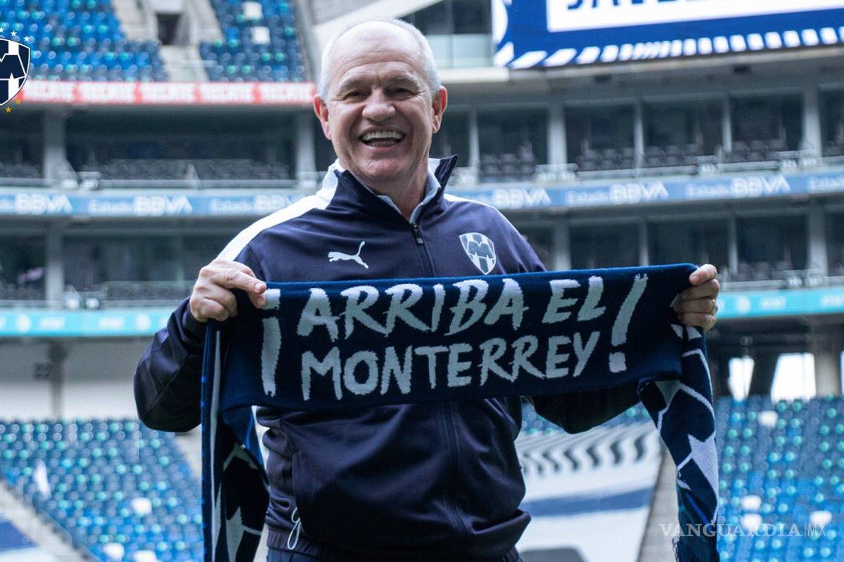 Presentan en Rayados a Javier Aguirre como nuevo entrenador