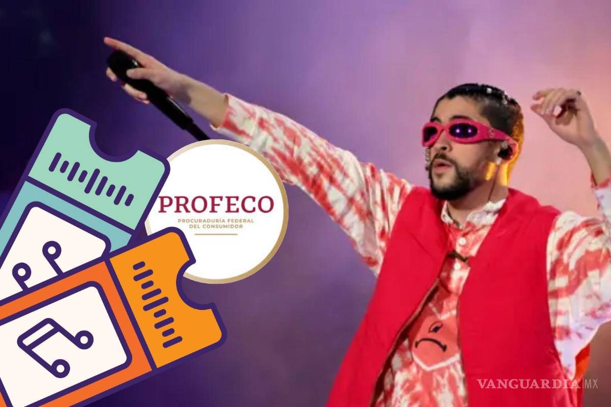 Desmienten venta de boletos físicos para Bad Bunny; ‘serán solo en línea’, indica Profeco