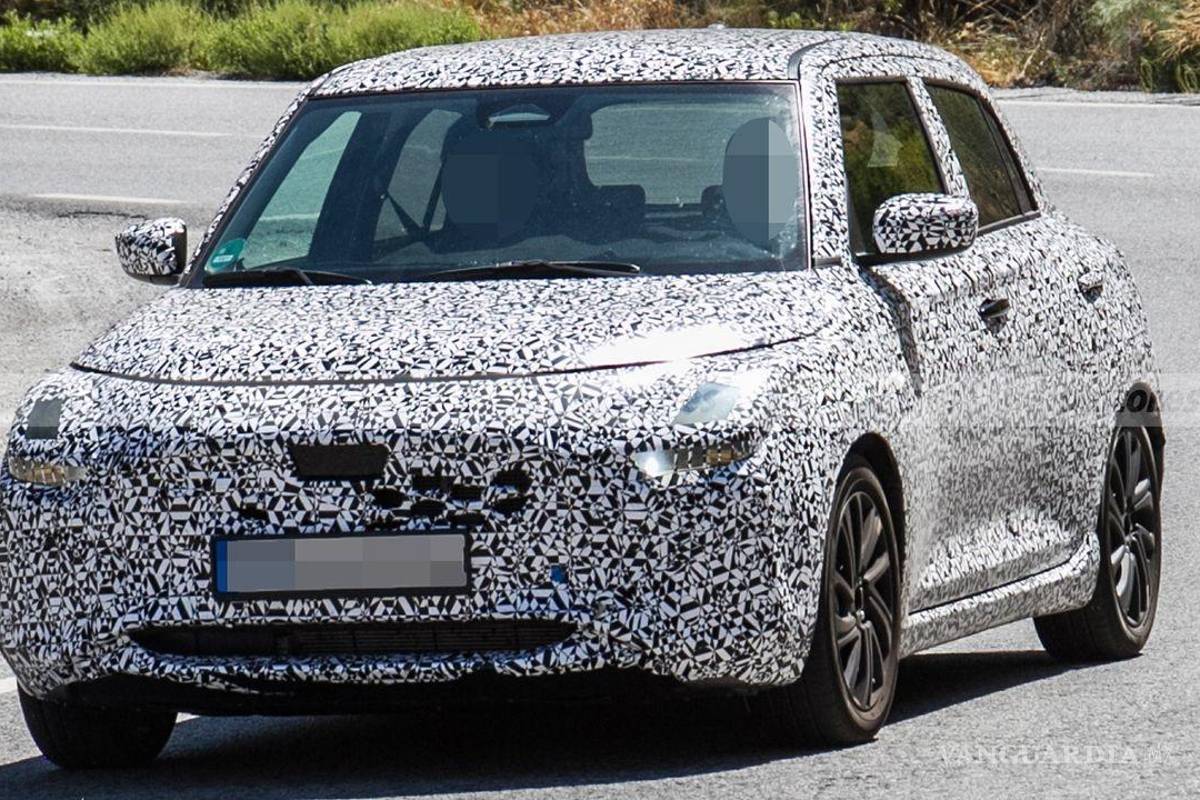 El Suzuki Swift 2024 ya pasea a su próxima generación, pero con camuflaje