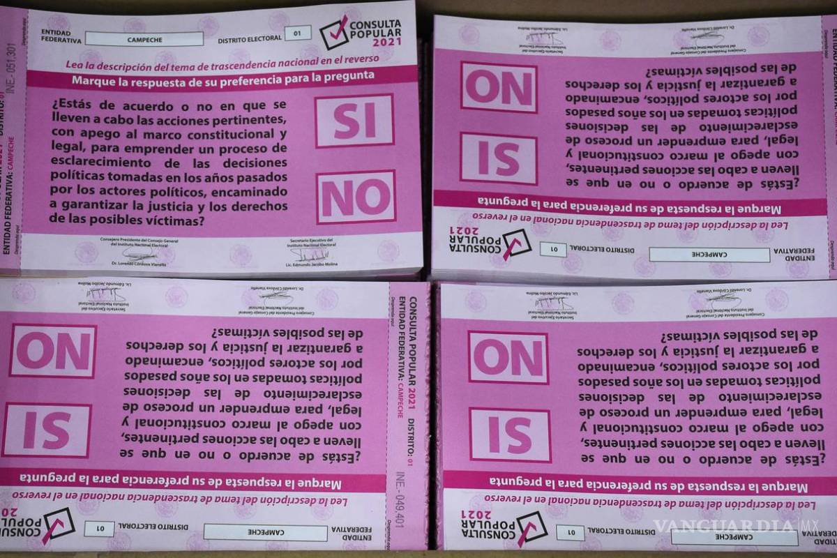 Llega México dividido a consulta para enjuiciar a ex presidentes, ¿logrará 40% de participación?