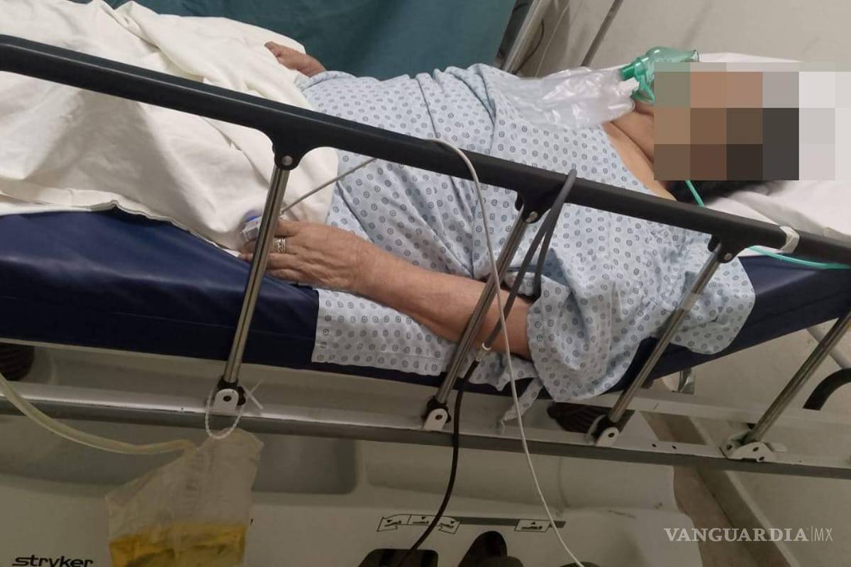 Joven de Saltillo pide ayuda para costear el tratamiento de su abuela hospitalizada