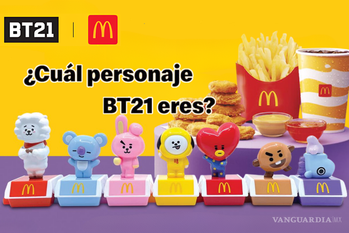 ¡Llega BT21 a McDonald’s! Hora de lanzamiento, precios y cómo comprar los juguetes que no se venderán en físico
