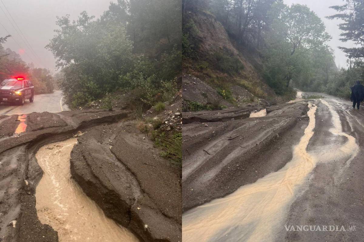 Anuncia Arteaga cierre de caminos y servicios municipales; lluvias podrían causar deslaves