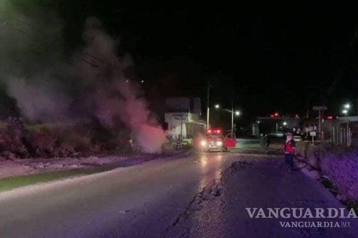 Así fue la explosión de auto bomba que derribó la puerta del Cereso de Tula (video)