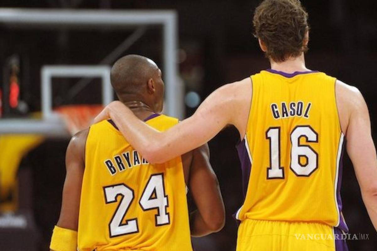 Pau Gasol recuerda a Kobe Bryant como a un hermano mayor: ‘siempre lo tengo presente’