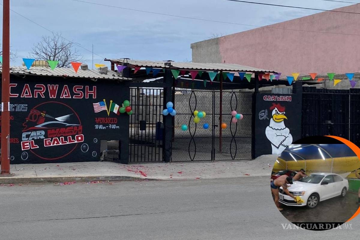 ¡Lavado de autos en Frontera, Coahuila, enciende las redes sociales con una propuesta atrevida!