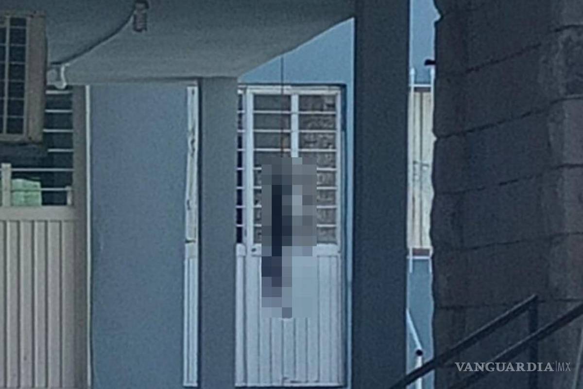 Hallan perro muerto colgado dentro de iglesia evangélica en Frontera