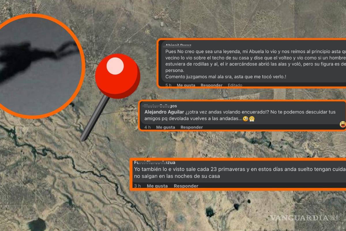 Revive leyenda del ‘Hombre Pájaro’ en Coahuila por reporte en Múzquiz, durante Semana Santa