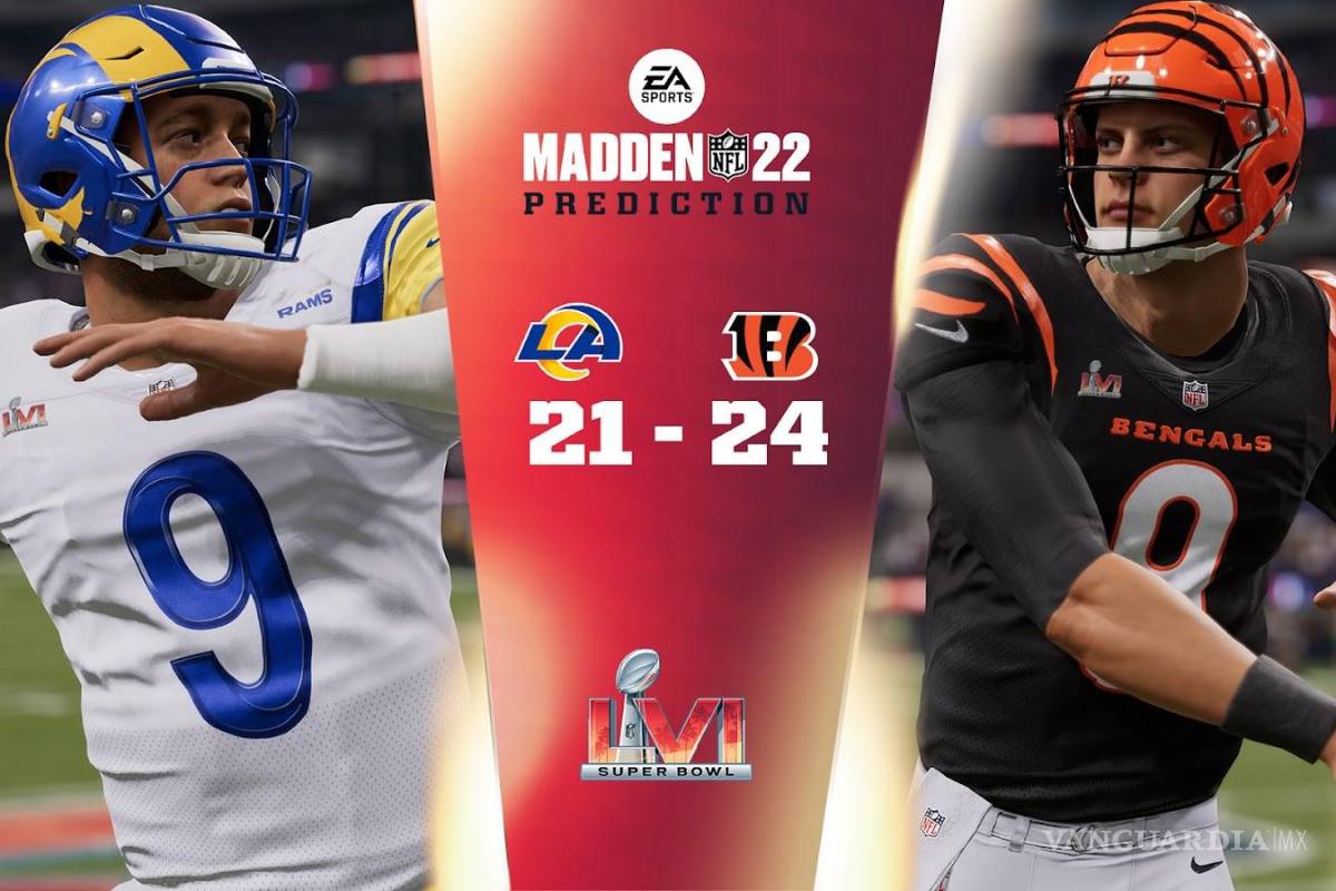 Madden 22 predice campeonato de los Bengals