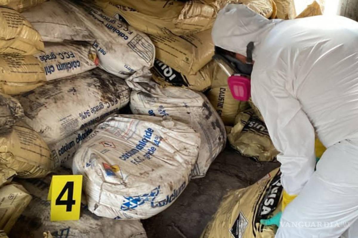 Golpe al crimen organizado: desmantela FGR laboratorio de drogas sintéticas en Nuevo León