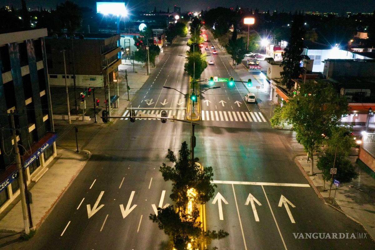 Semáforos inteligentes y calles renovadas dentro de las 52 obras para modernizar Saltillo
