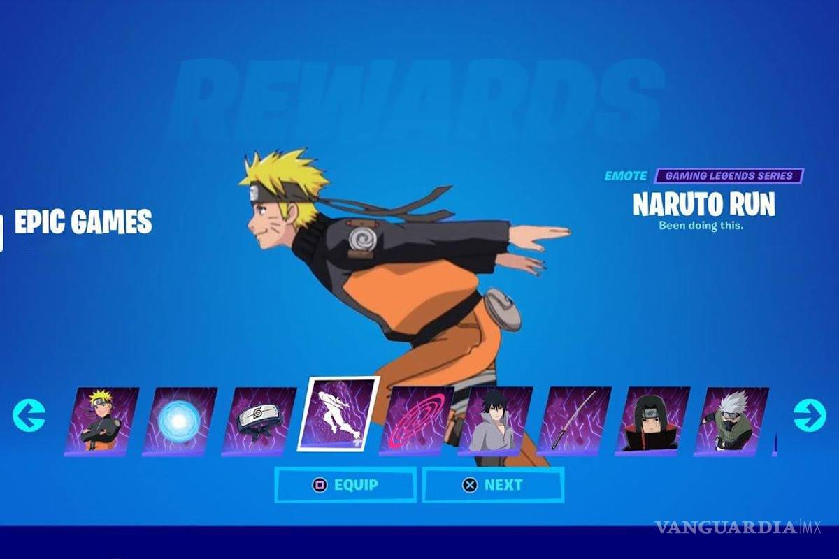 Fortnite: el skin de Naruto llegará este mes al Battle Royale