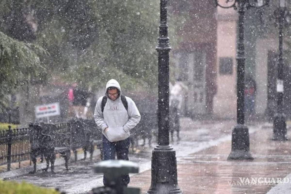 Luego del calor, caerá nieve en Coahuila... frente frío 33 traerá temperaturas congelantes y lluvias aislada