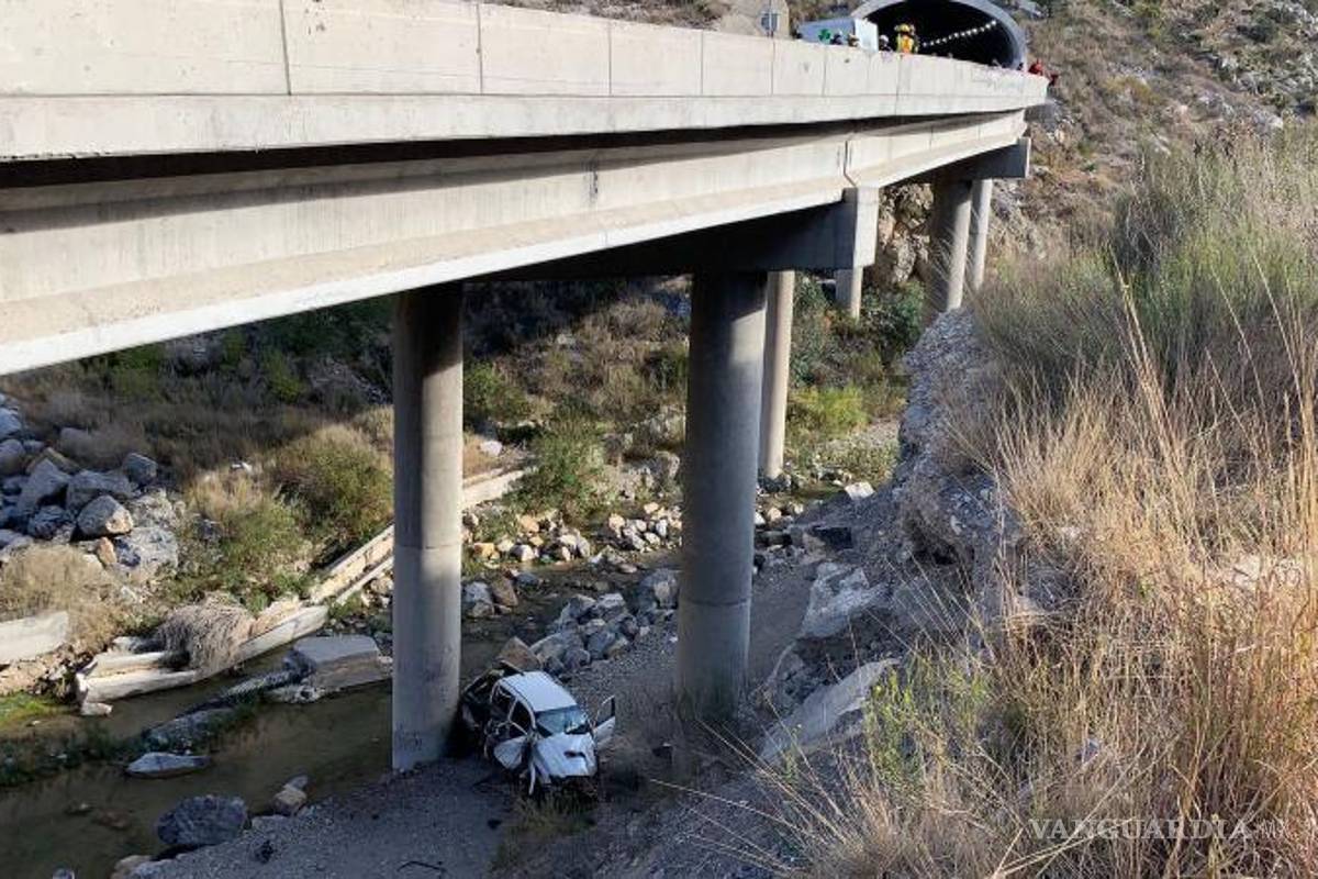 $!Así fue el carreterazo que dejó cuatro muertos en Los Chorros, carretera 57 de Coahuila