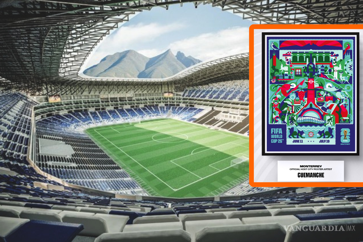 ¿Ya lo viste? FIFA y Monterrey revelan póster oficial rumbo a la Copa del Mundo 2026