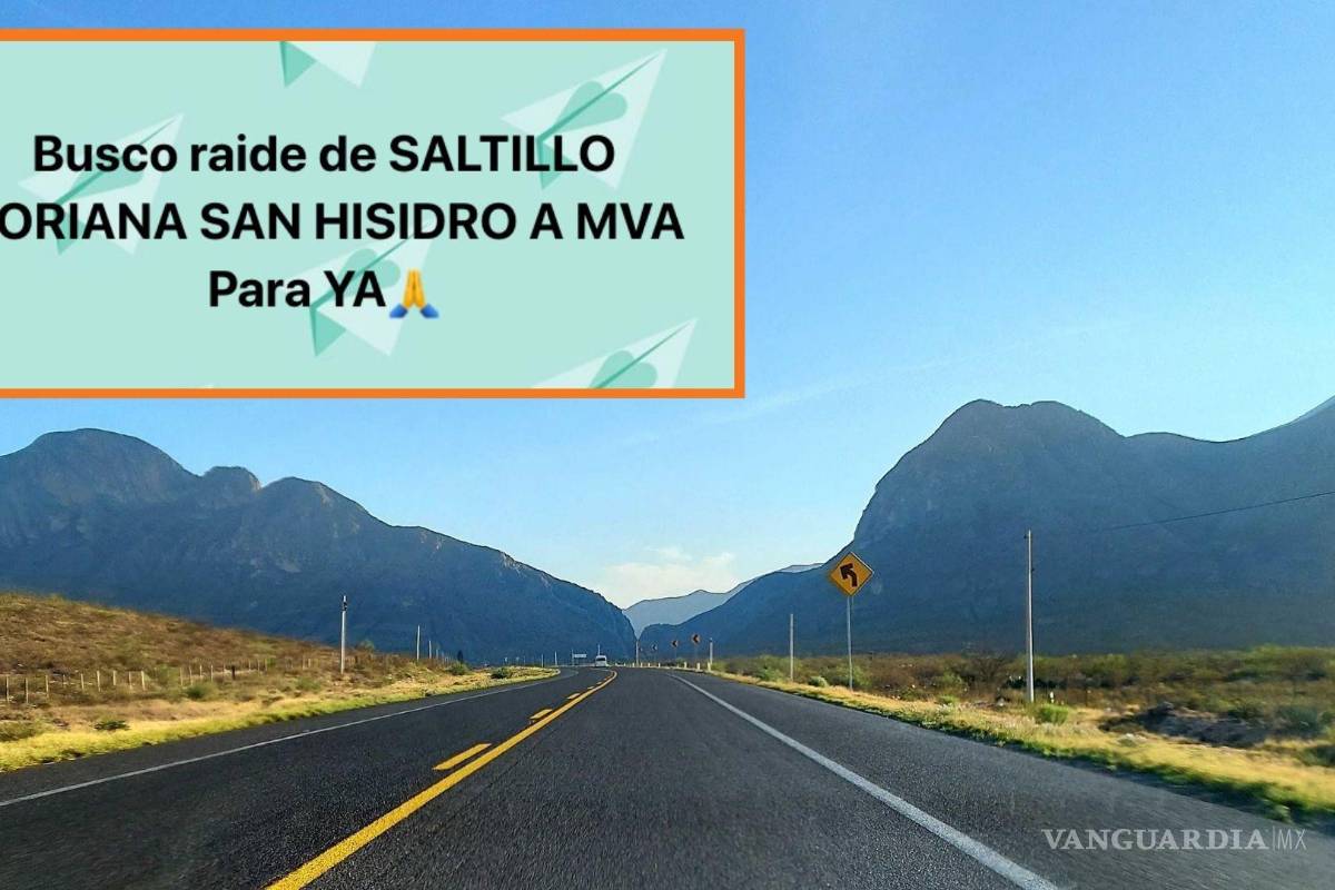 ‘Asegúrense de que el conductor sea responsable’; aconsejan en Saltillo sobre ‘rides’ en carretera