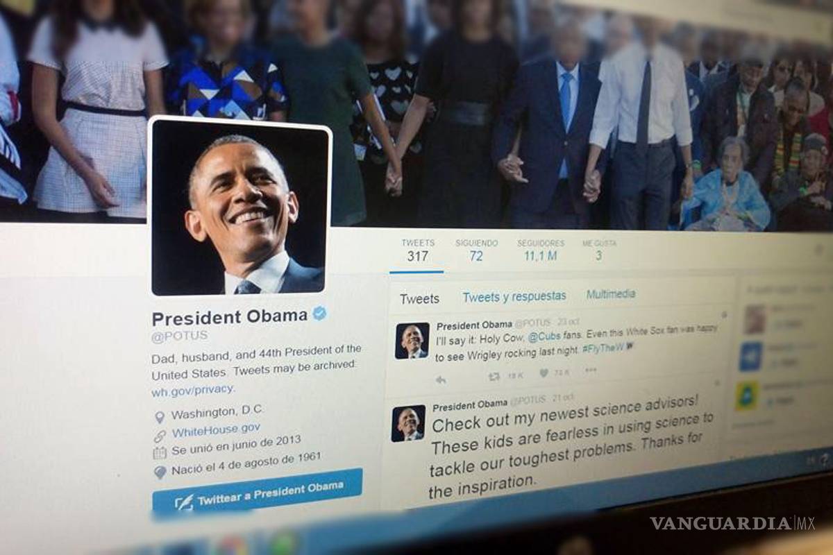 ¿Qué pasará con la cuenta de Twitter de Obama?