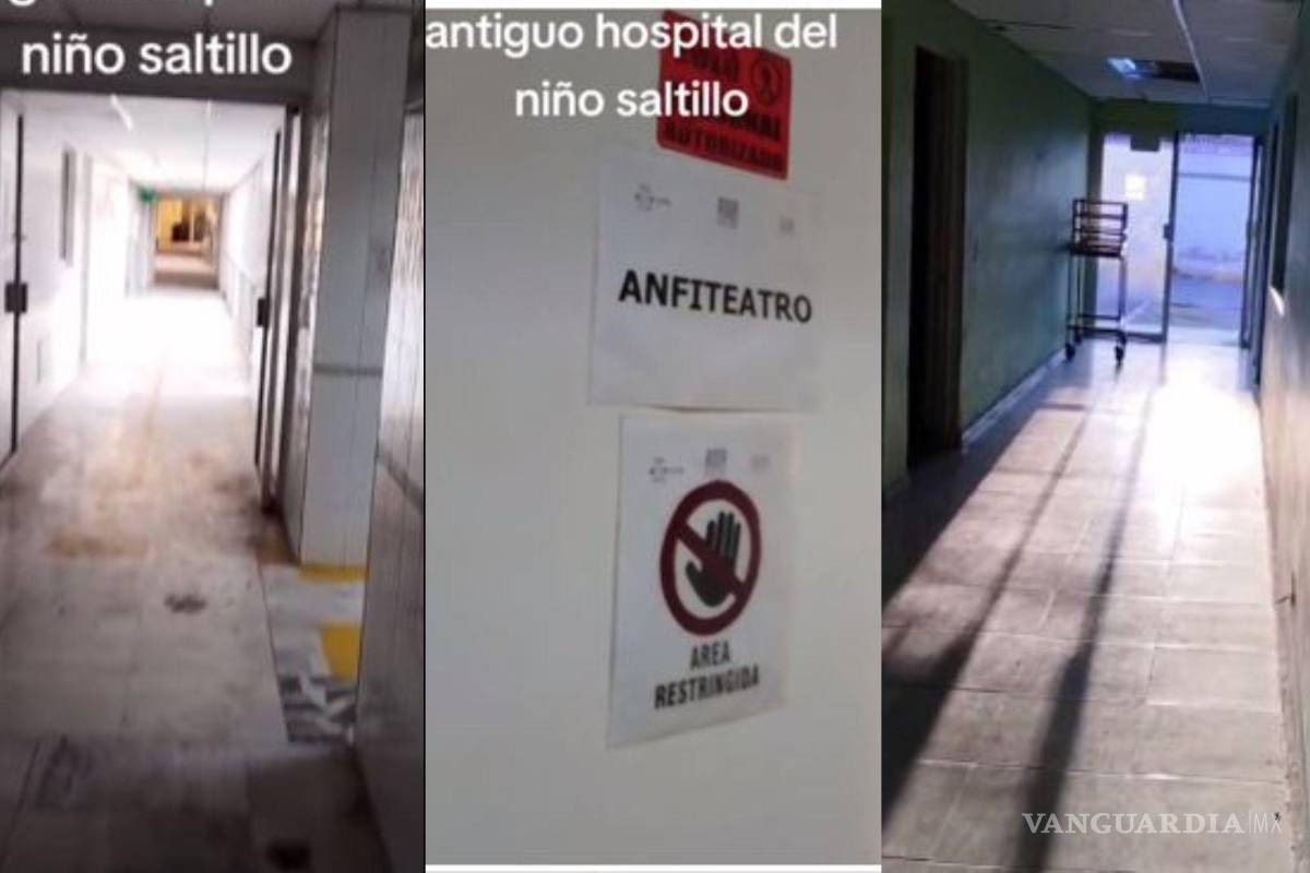 Tiktoker explora el antiguo Hospital de Niño de Saltillo y comparte sus inquietantes experiencias