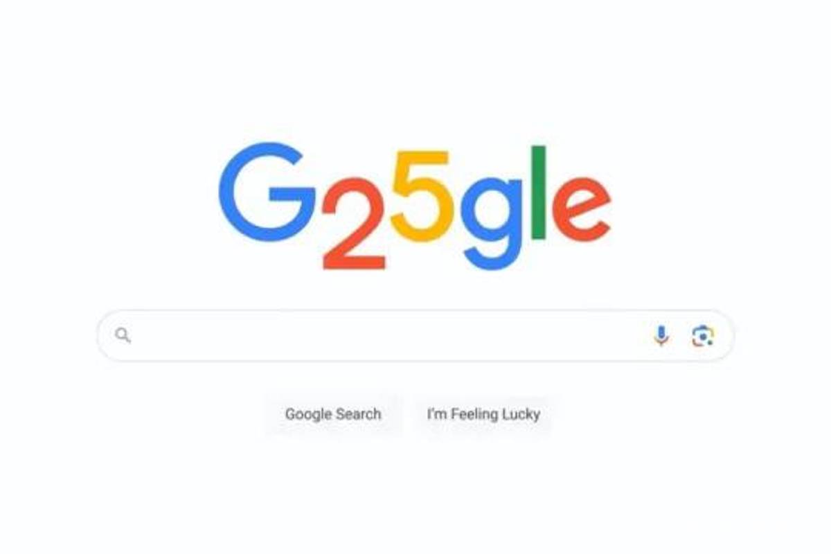 Google celebra sus 25 años con ‘doodle’