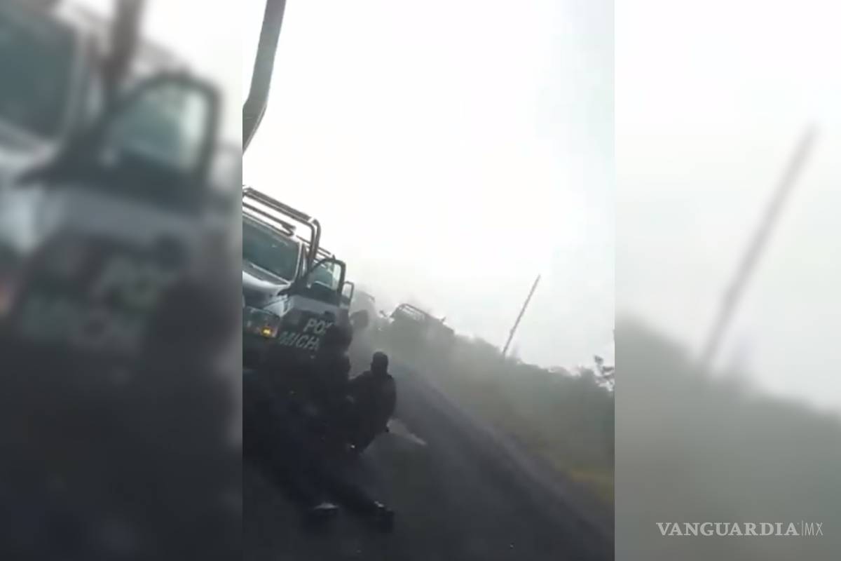 Ataca Cártel Jalisco Nueva Generación a fuerzas de seguridad estatales y federales en Michoacán