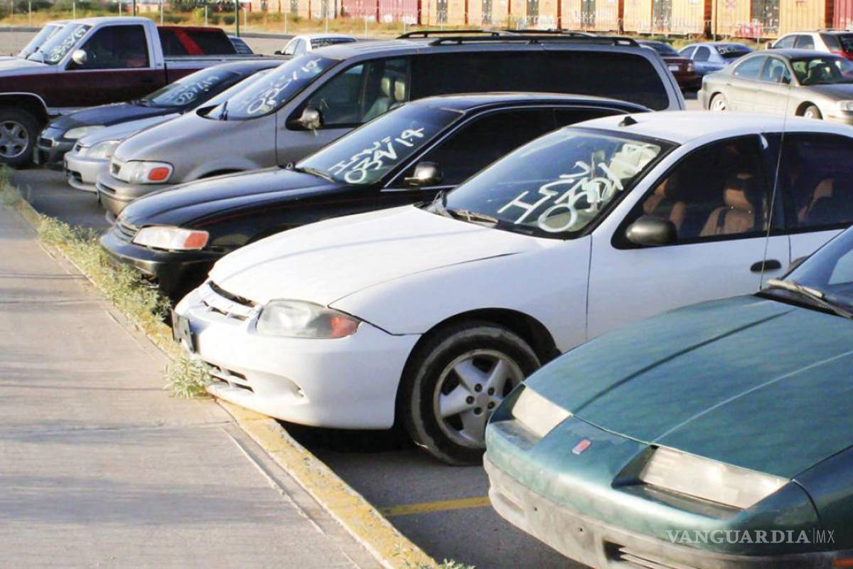 Autos ‘chocolate’: esperan aumento de regularización en Aduanas de Acuña y Piedras Negras