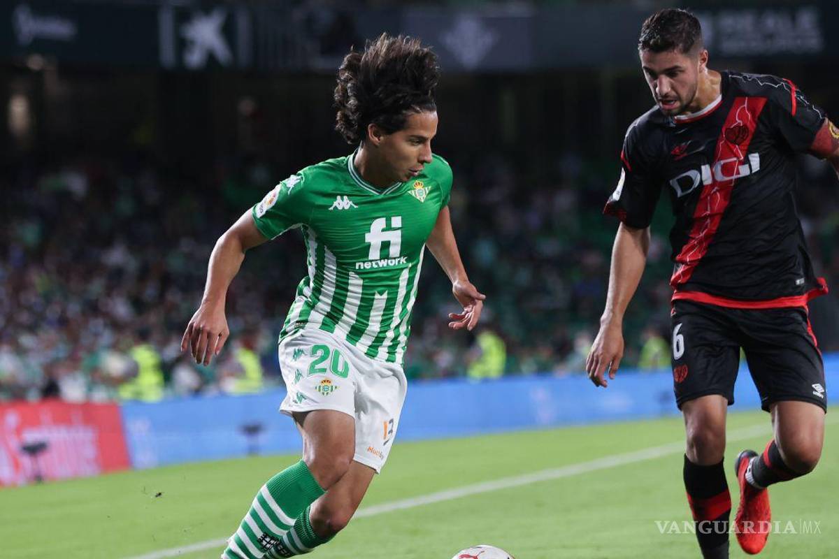 Diego Lainez es opción para el Rayo Vallecano
