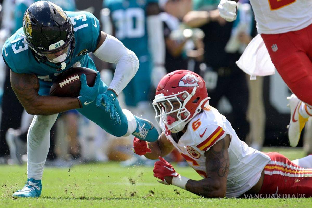 Jaguares de Jacksonville buscan reivindicarse ante los Jefes de Kansas City en Monday Night Football