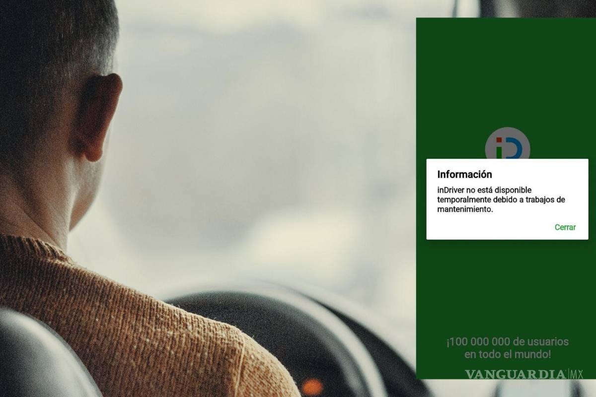 Saltillo: conductores de InDriver reportan falla en aplicación móvil; empresa responde que el servicio ya fue restablecido