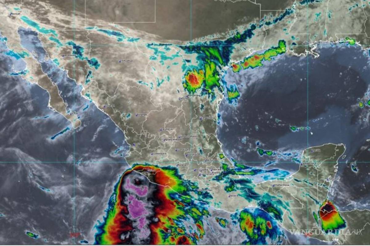 Ciclón post-tropical ‘Javier’ se debilita, pero se prevé lluvias torrenciales e intensas