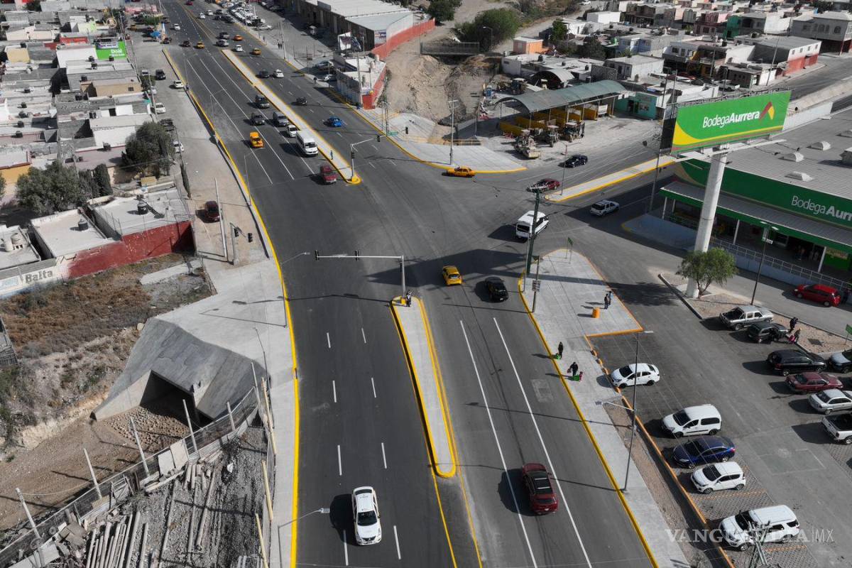 Concluyen sistema pluvial que pone fin a inundaciones en bulevar Otilio, en Saltillo