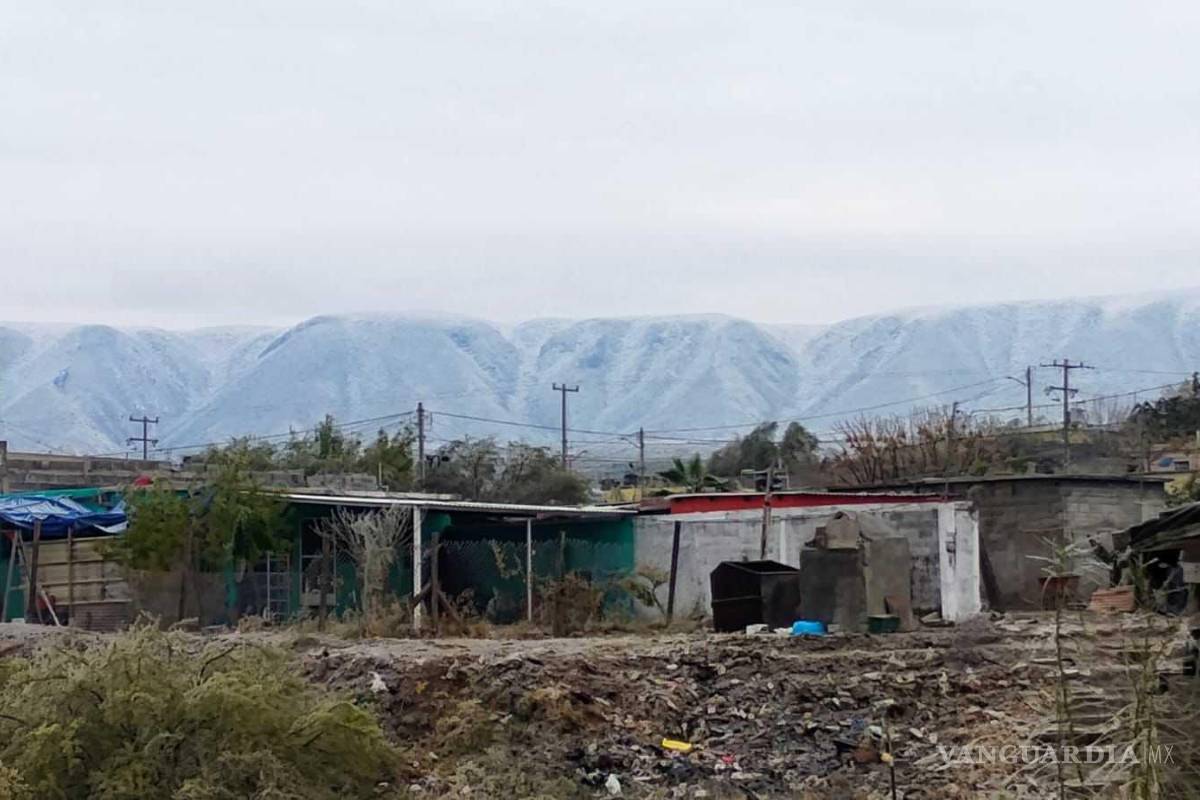 Amanece congelada la región Centro de Coahuila por el Frente Frío 24
