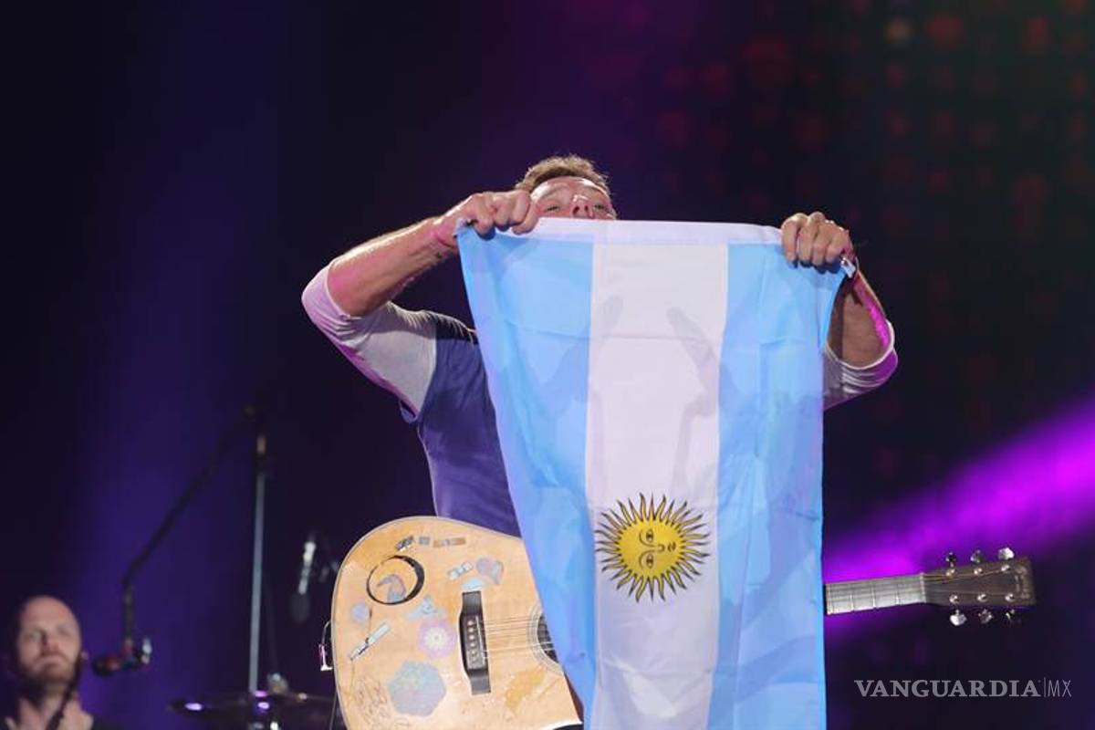 Coldplay rinde tributo a Soda Stereo en Argentina