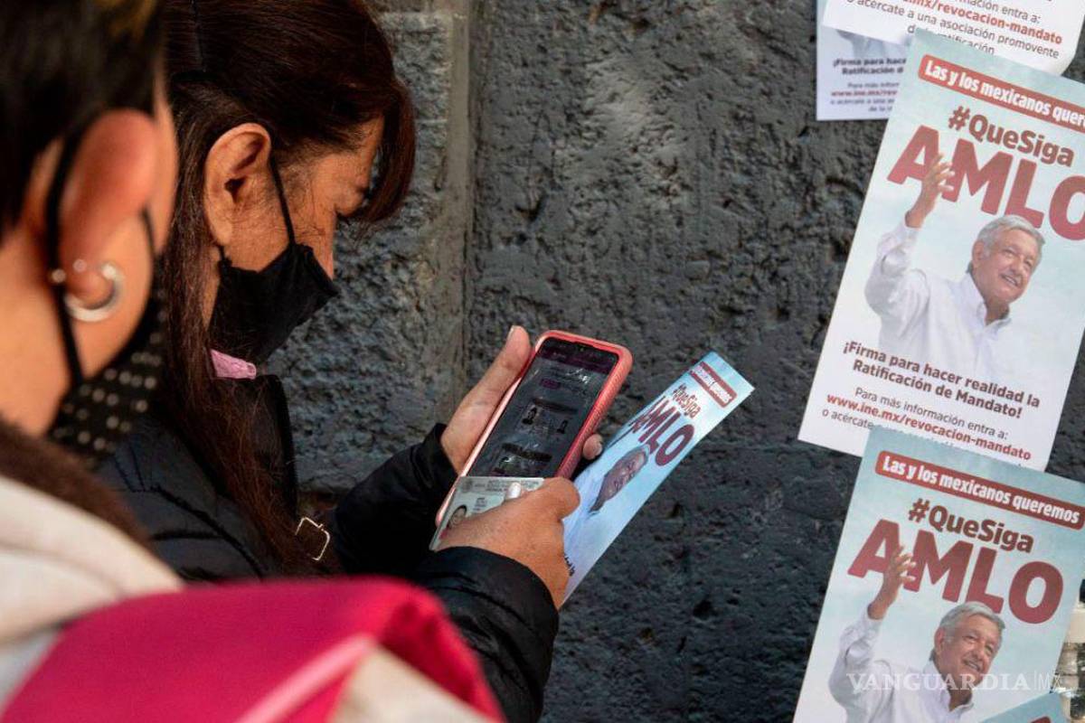 Apoyo para ratificación de mandato bajó en enero, según El Financiero