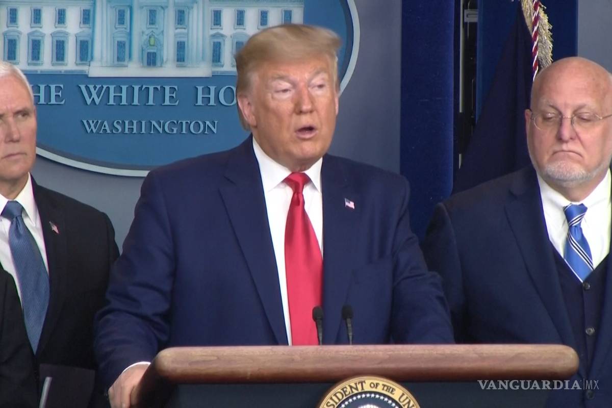 'Nadie está haciendo lo que EU para combatir el coronavirus': Trump
