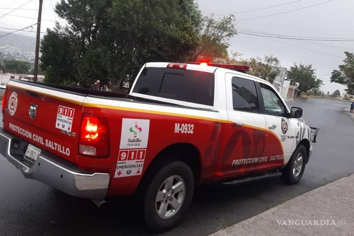 Lluvias ponen en alerta a Protección Civil de Saltillo