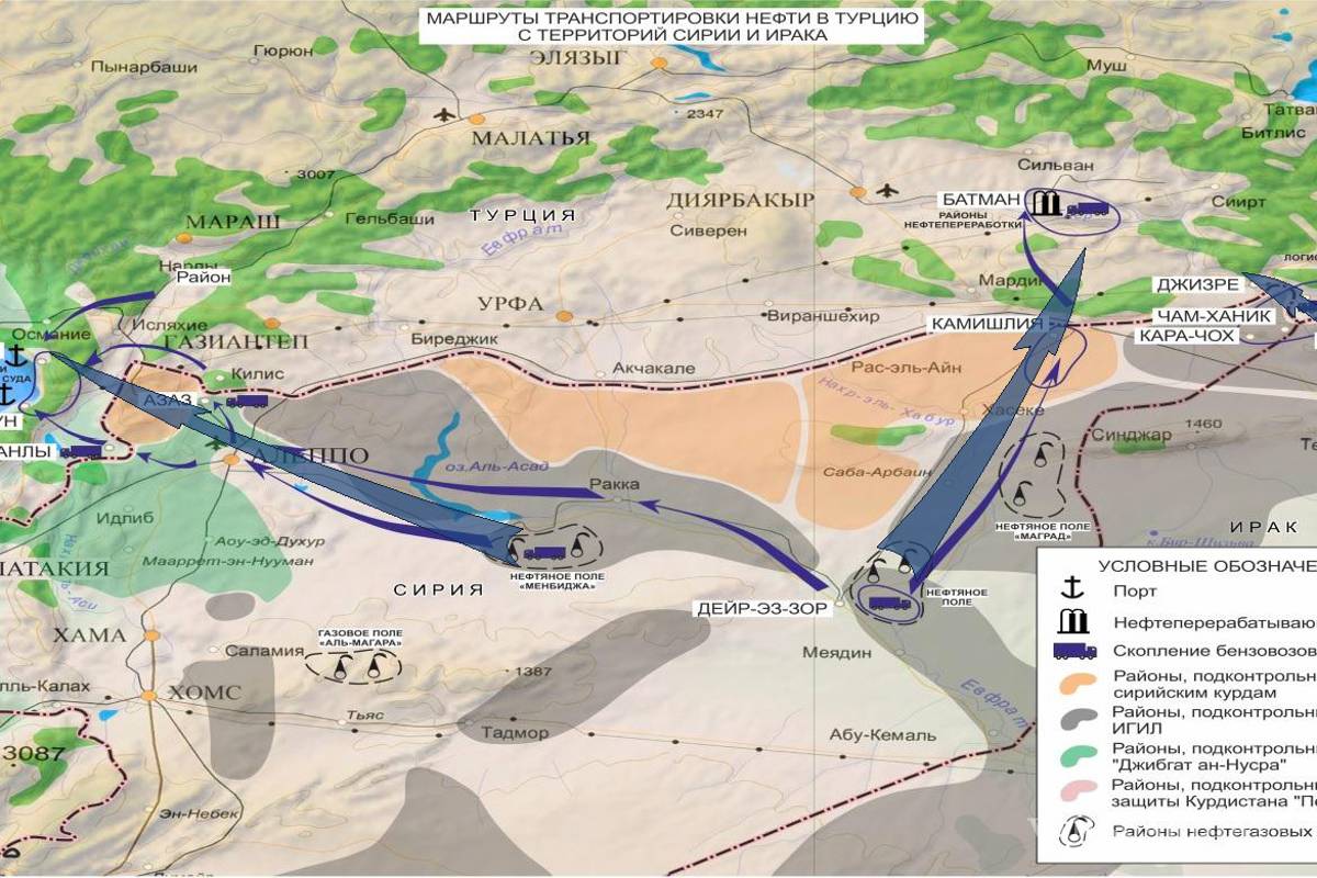 $!Rusia muestra pruebas de que Turquía compra petróleo al EI