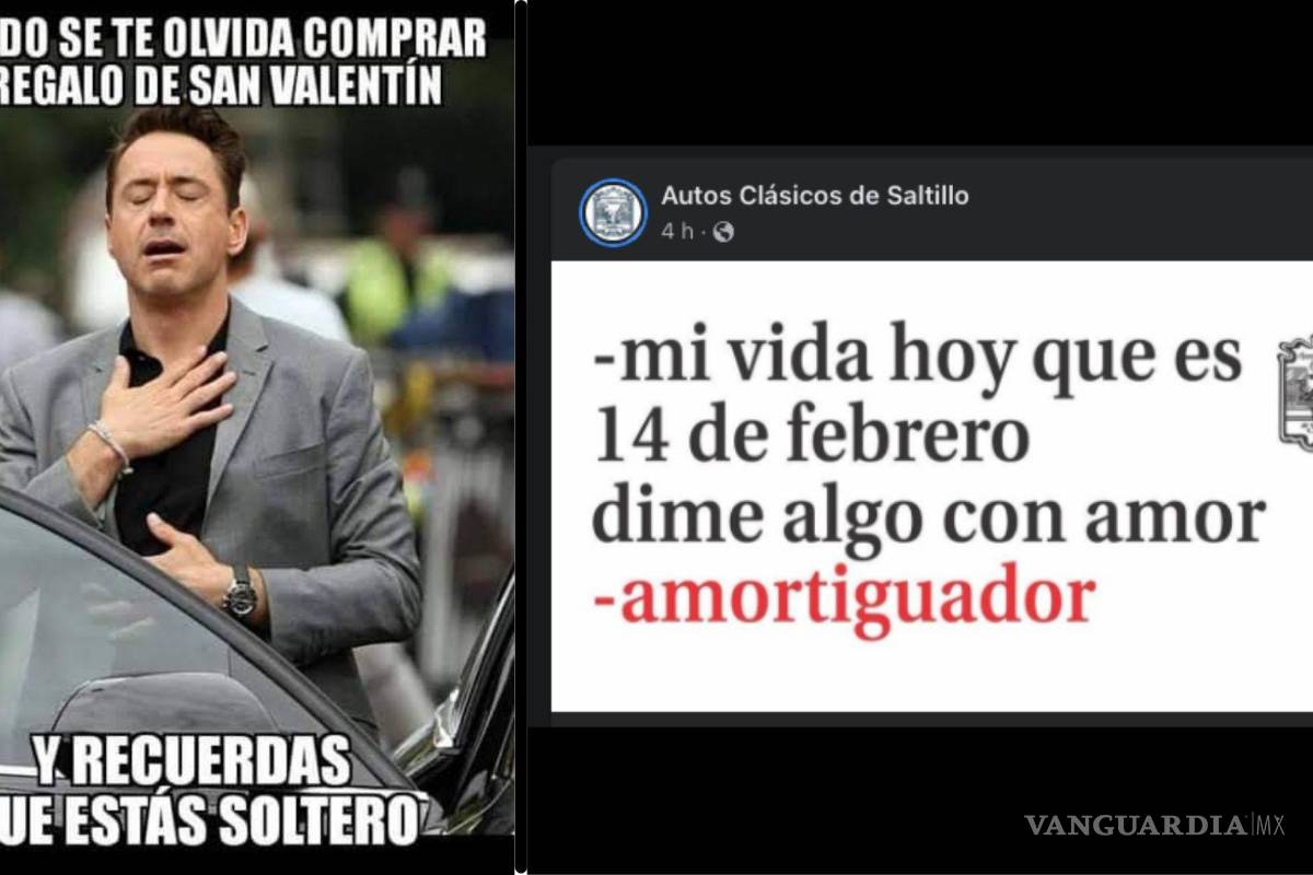 Los memes del amor; saltillenses desatan las risas en el Día del Amor y la Amistad