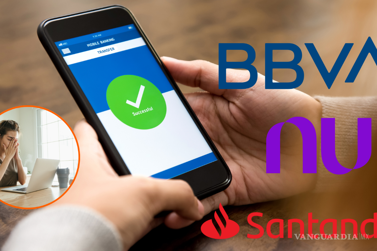 ¿Qué hacer si me equivoqué en una transferencia de BBVA, NU o Santander? Esto recomienda la Condusef
