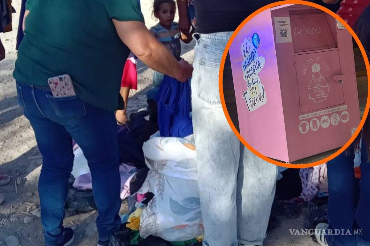 ¿Los has visto? Estos contenedores rosas en Saltillo tienen un propósito: Conoce esta innovadora forma de donar