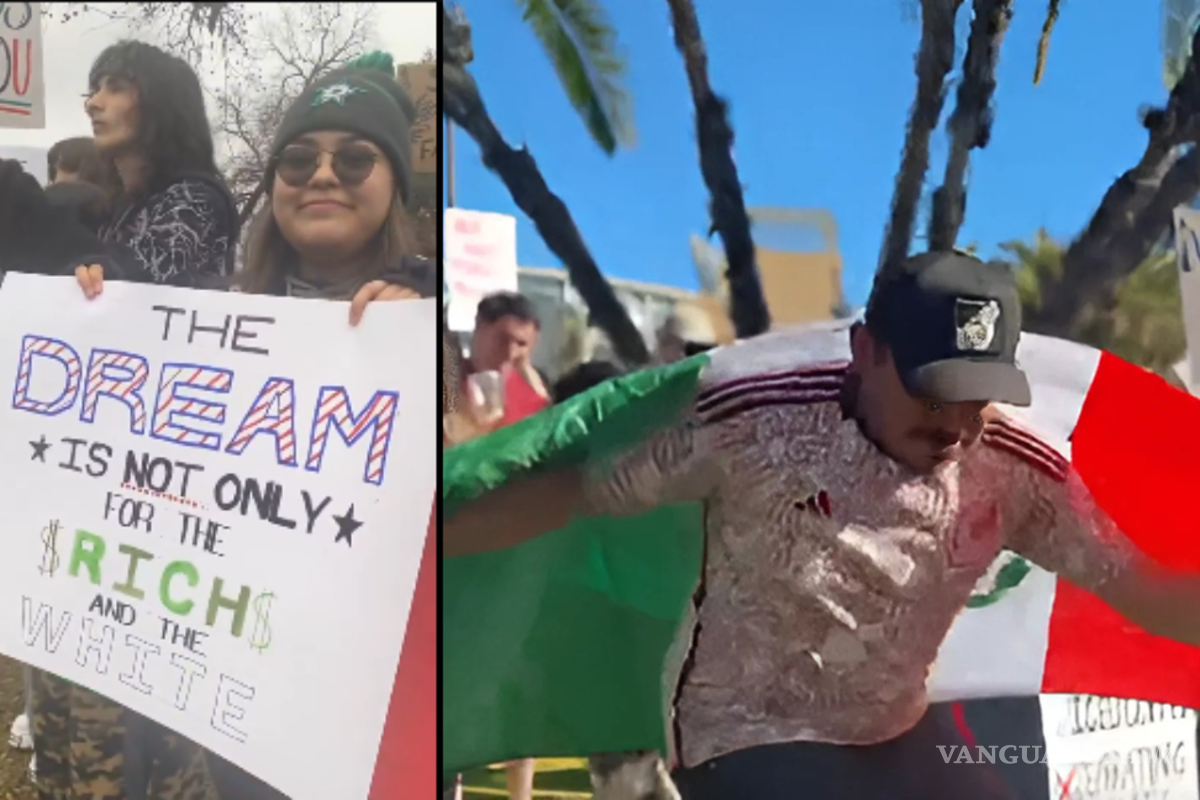 EUA se llena de banderas mexicanas en contra ICE y Trump