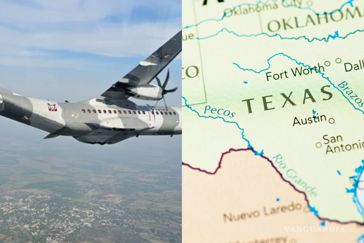 Fallecen dos personas tras desplome de aeronave militar de México en Texas